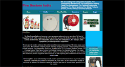 Desktop Screenshot of firesystemindia.com